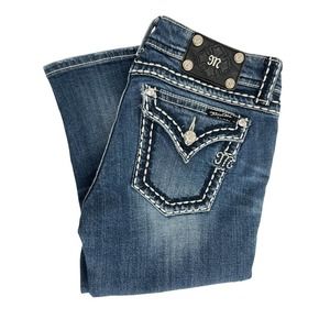 Miss Me Capri‎ Stitched Women's 29